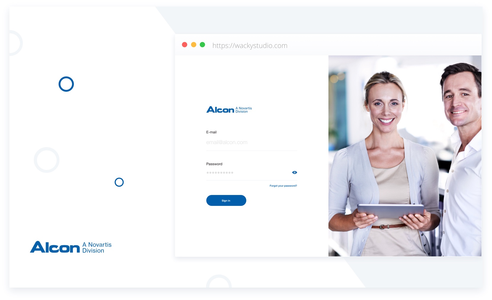 Alcon e-learning - Wacky Studio