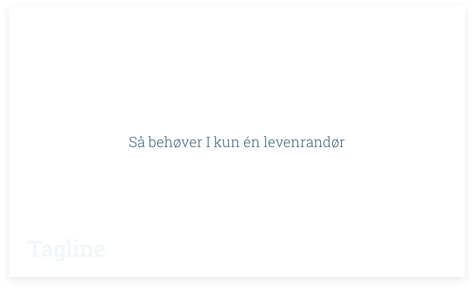 Multimont&oslash;ren branding - Wacky Studio