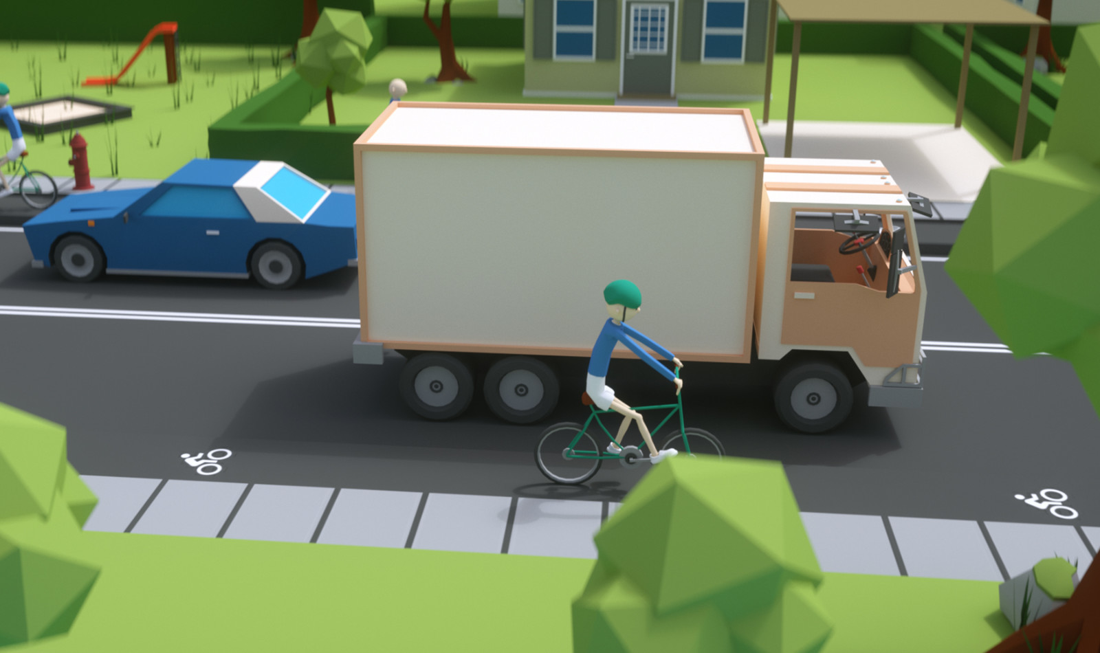 Sving Sikkert VR - forebyggelse af h&oslash;jresvingsulykker - Wacky Studio